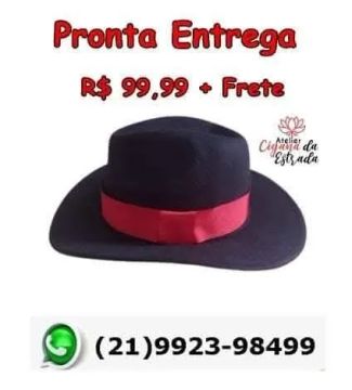 Chapéu Exu  Masculino - Novo!