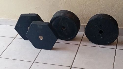 Kit de Anilhas de Concreto - (CIMENTO)