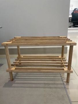 mini estante 2 andares - compacta e versátil