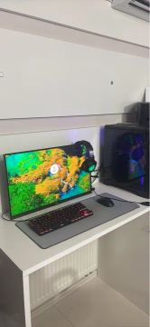 PC Gamer Completo com Monitor, Teclado e Mouse.