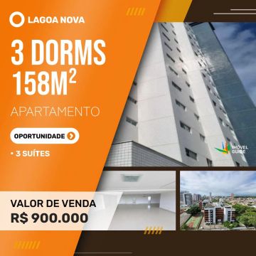 Ap 3 suites em Lagoa Nova