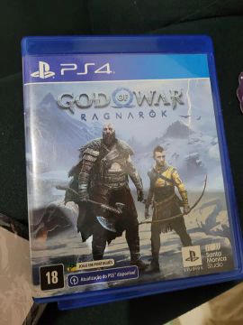 God of war ragnarok ps4 com atualização para ps5
