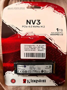 SSD Kingston NV3 1TB - Novo lacrado 