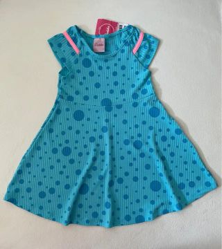 Vestido azul - Novo - 3 anos