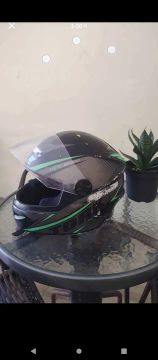 Capacete Pro Tork R8 Tamanho 58- Preto com Verde