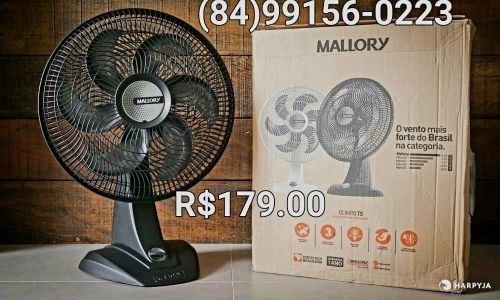 Ventilador de Mesa Mallory 40cm - Novo