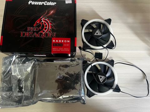 VENDO PLACA DE VÍDEO ZERADA RED DRAGON!