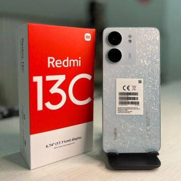 REDMI 13C 8/256 GB BRANCO GLOBAL LACRADO <br>
