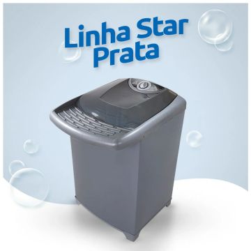 Lavadora de Roupas Manual Star Preto
