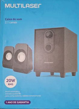 Caixa de som 20RMS