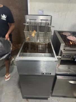 Fritadeira Industrial Dupla - Macom 25L