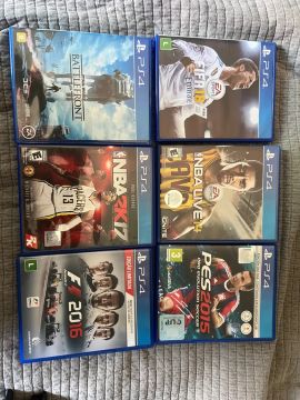 Jogos PS4 - 30 cada, 295 todos