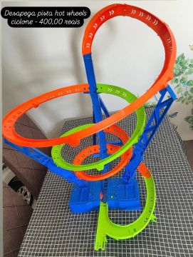 Pista Hot Wheels Cyclone - Desapego