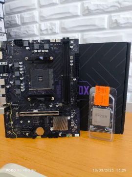 Kit Upgrade AMD Ryzen 5 4500 6/12 + A520m mancer<br>+