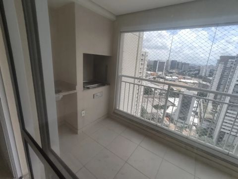 Apto com varanda Gourmet churrasqueira 3 dorms 1 vaga