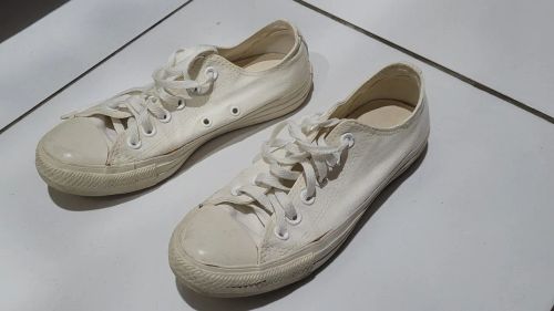 All Star Branco Cano Baixo 