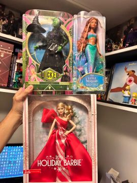 Bonecas Barbie - Wicked, Ariel e Holiday 2019 - Novas