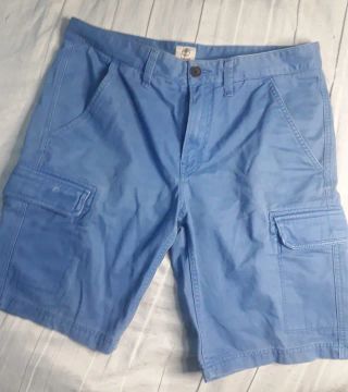 Bermuda Cargo Timberland Azul Tam 42 Importada