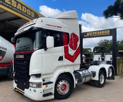 scania r620 streamline v8 automático completo 6x2 trucado 2015