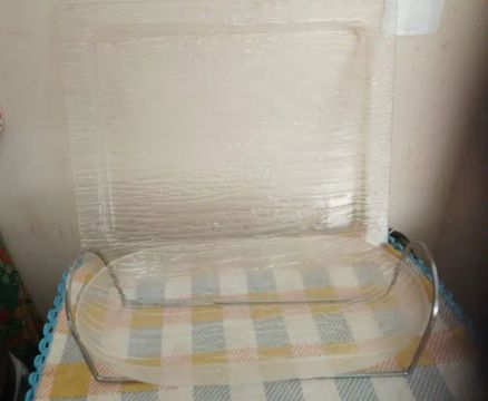 bandeja e cesto para pães ou torradas em acrilico transparente