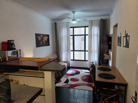 Venda de apto 1 dorm em São Vicente/SP - praia de Itararé