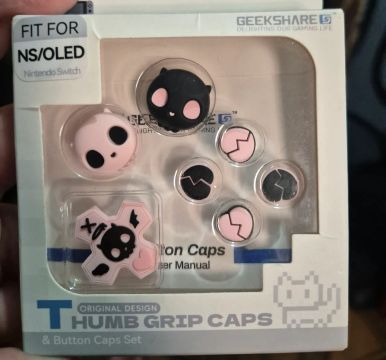 Kit de protetores de joycon de switch