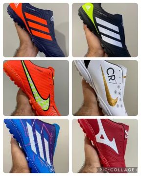 Chuteira Society Costurada Futebol Futsal - R$ 65,00