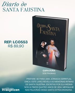Diário de Santa Faustina - Capa Dura