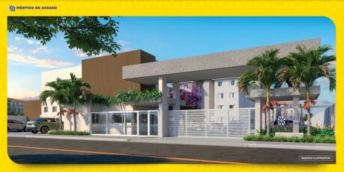 Imóvel para venda com 66 metros quadrados com 2 quartos no Marivan - Aracaju - SE