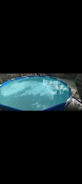 Piscina redonda usada