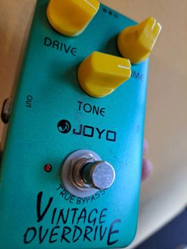 Pedal de Overdrive Vintage Joyo