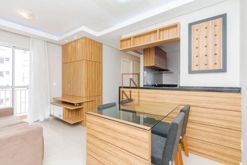 Edifício Allegro: Apartamento mobiliado com 2 quartos no Pinheirinho