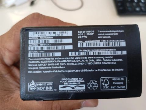 Celular Samsung Galaxy S23  8GB 128GB Preto