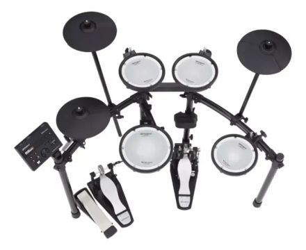 Bateria Eletrônica Roland TD-07DMK - Impecável! Completa e Pronta para Tocar + Pedal Inclu