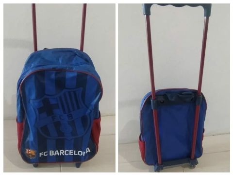 Mochila de rodinhas Barcelona.