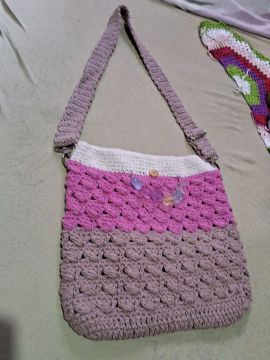 Bolsa em crochê 
