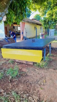 Plataforma Niveladora de Doca de Embutir Capacidade 4500kg
