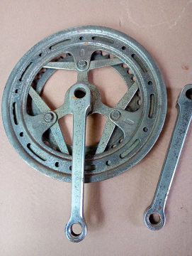 Pedivela de bicicleta com coroa para Caloi 10 