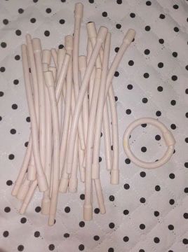 Kit bigudinhos para cachos