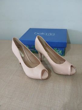 Sandália Beira Rio Peep Toe - Tamanho 36