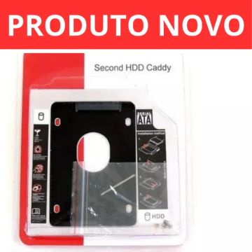 Caddy Case Adaptador Hd 9.5mm Dvd Sdd Gaveta Sata Notebook