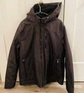 Jaqueta com capuz forrada de sherpa - Nautica (Masc GG)