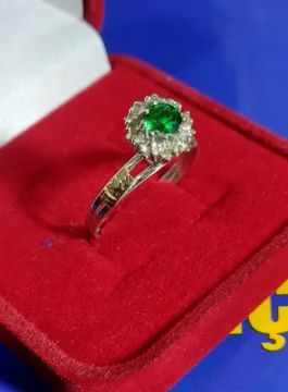 Anel Formatura Prata 950 Símbolo Ouro 18 Kilates Todos os Cursos