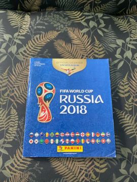 Álbum completo figurinha copa do mundo Rússia 2018