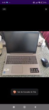Notebook Lenovo Ideapad.