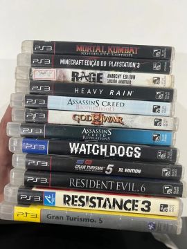 Lote 12 jogos de ps3 - Faço OLX pay