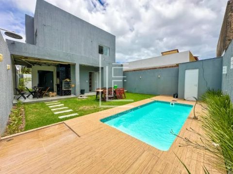 Casa de alto padrão de 342m² em loteamento na Santa Amélia - Loteamento Durville