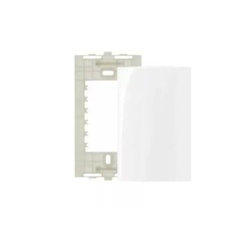 Conjunto Placa Cega 4x2 BR Com Suporte Sleek