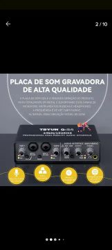 Interface de audio.