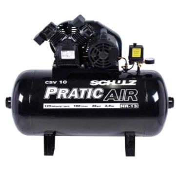 Compressor de ar Schulz Prático Air CSV 10 - 125L/min